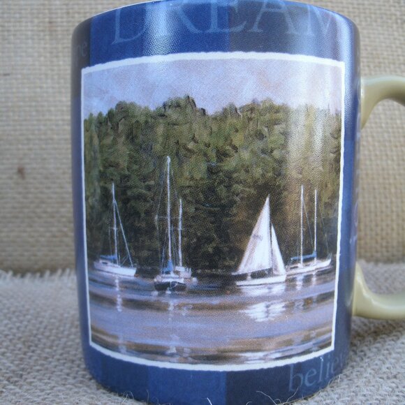 Lang Co. Sailboat Artwork Mug Tim Coffey 2007 - Picture 9 of 16